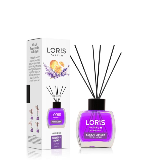 Odorizant camera Loris 120 ml, Aroma de Lavanda cu Citrice