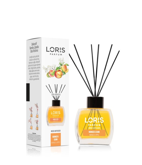 Odorizant camera Loris 120 ml, Aroma de Mango cu Flori de Mar