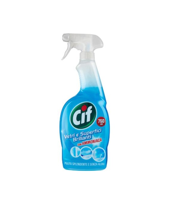 CIF SOLUTIE GEAM SPRAY 750ML AMONIAC