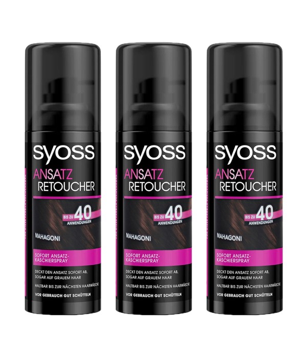 Syoss vopsea spray  mahon la 120 ml