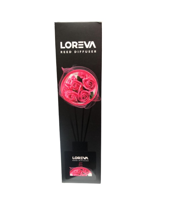 Odorizant camera Loreva, 100 ml, miros de TRANDAFIRI