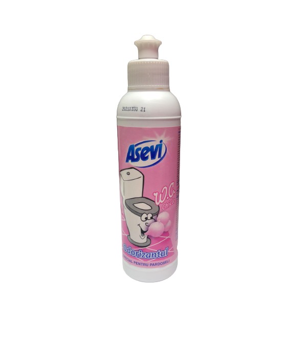 Odorizant toaleta Asevi, DEO PONS WC Bubble Gum, 200 ml