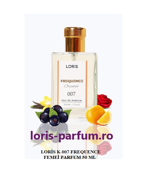 Parfum Loris, Frequence, 50 ml, cod K007, inspirat din Amor Amor Chacharel