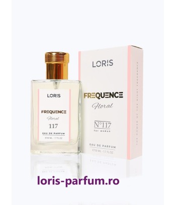 Parfum Loris, 50 ml, cod K117, inspirat din Tresor Midnight Rose Lancome